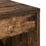 vidaXL Bureau Chêne fumé 60 x 50 x 76 cm Bois d'ingénierie