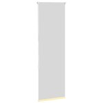 vidaXL Store enrouleur occultant jaune largeur du tissu 50 7 cm