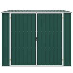 vidaXL Abri de jardin Vert 195x198x159 cm Acier galvanisé