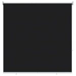 vidaXL Store roulant extérieur protection UV Noir 100 x 230 cm (L x H)