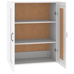 vidaXL Armoire murale suspendue Blanc 69 5x32 5x90 cm