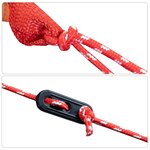 vidaXL Tente de camping tipi 4 personnes orange imperméable