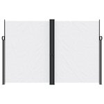 vidaXL Auvent latéral rétractable blanc 220x600 cm