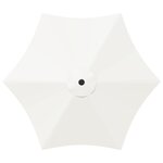 vidaXL Parasol de jardin avec base 230 x 230 cm Polyester