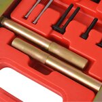 Vidaxl kit d'outils de rivetage de chaînes de distribution mercedes