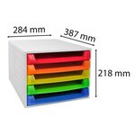 Module De Classement The Box Linicolor - Arlequin - Exacompta