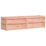 vidaXL Jardinière 180x50x50 cm bois massif de douglas