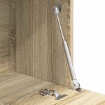 vidaXL Bureau Chêne Sonoma 71.5 x 31.5 x 106.5 cm Bois d'ingénierie