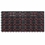 vidaXL Carreau de terrasse 6 Pièces Marron 60 x 30 cm WPC