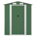vidaXL Abri de jardin Vert 192x274x223 cm Acier galvanisé