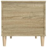vidaXL Table basse Chêne sonoma 90x44 5x45 cm Bois d'ingénierie