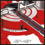 Einhell Scie à onglet coulissante TC-SM 254 1800 W