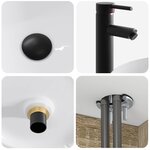 vidaXL Meuble de lavabo mural Chêne Sonoma 49 x 44 5 x 66 cm