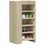 vidaXL Armoire à chaussures chêne sonoma 52x37 5x100 cm