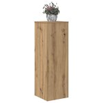 vidaXL Support pour plantes 33x33x100 cm bois d'ingénierie