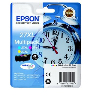 Cartouche d'encre epson reveil 27 xl pack (3 couleurs)