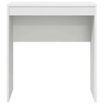 vidaXL Bureau Blanc 70 x 40 x 76 cm Bois d'ingénierie