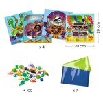 Djeco DJ09526 - Tableaux à métalliser À l'abordage