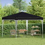 vidaXL Tente de fête pop-up 288 x 288 x 245 cm Anthracite Tissu Oxford
