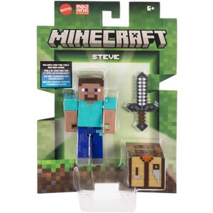 Mattel JCN28 - Minecraft - Figurine Steve