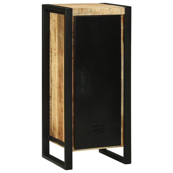 vidaXL Cabinet mural 40x35x90 cm en bois massif brut de manguier