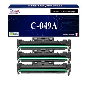 3 Toners compatibles avec HP CF217A (17A) Noir - 1 600p