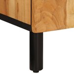 vidaXL Armoire latérale 90x33x75 cm bois massif d'acacia