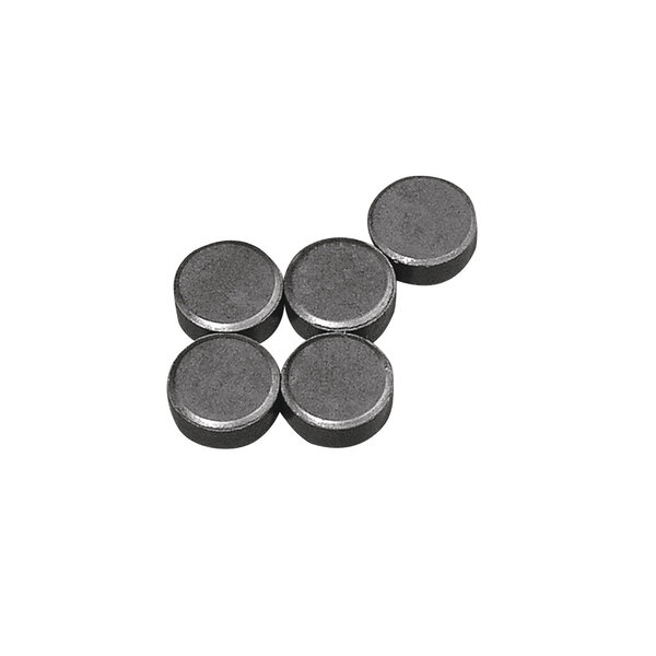 Aimant  13 mm ø  épaisseur 5 mm  5 pièces