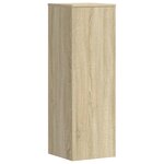 vidaXL Support pour plantes chêne sonoma 33x33x100cm bois d'ingénierie