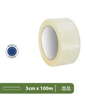 Rouleaux ruban adhésifs transparent 100 M
