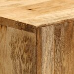 vidaXL Buffet 53x35x72 cm bois massif de manguier