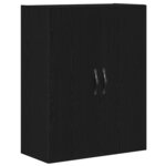 Armoire murale vidaXL Chêne noir 69 5x34x90 cm Bois reconstitué