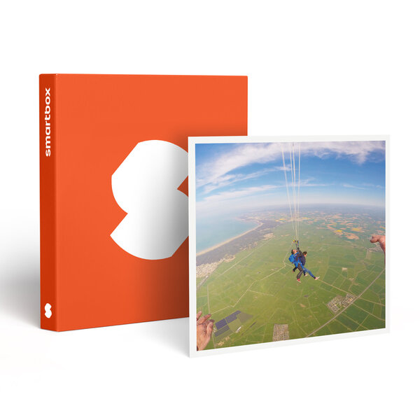 SMARTBOX - Coffret Cadeau Saut en parachute en tandem près de La Rochelle - Sport & Aventure