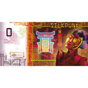 Pièce de monnaie en Papier 0 Zlotowek Gdanskich g Millésime 2023 The Punk Universe BU SILKPUNK COLLECTOR BON