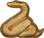 Monnaie NIMBLE SNAKE Gilded Serpent Lunar Year 1 Oz Argent 1000 Togrog Mongolia 2025 (PRÉCOMMANDE)