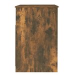 vidaXL Armoire à tiroirs Chêne fumé 40x50x76 cm Bois d'ingénierie