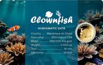 Pièce de monnaie en Or 3000 Francs g 0.031 (1/1000 oz) Millésime 2024 Gold Gift CLOWNFISH 1/1000