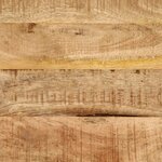vidaXL Table de chevet 40x30x52 5 cm bois de manguier massif brut