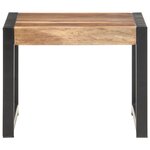 vidaXL Tables gigognes 3 Pièces Bois solide