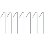 vidaXL Tente de réception pliable avec 4 parois 2x2 m Acier Blanc