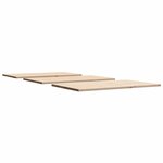 vidaXL Dessus de table 3 Pièces 80x47x1 7cm rectangulaire bois pin massif