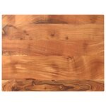 vidaXL Dessus de table 90x60x2 5 cm rectangulaire bois massif d'acacia