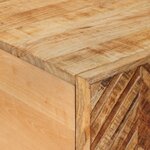 vidaXL Table basse Marron 100 x 54 x 40 cm Bois de mangue massif