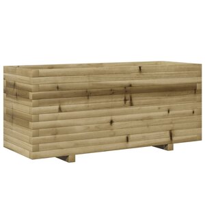 vidaXL Jardinière 110x40x49 5 cm bois de pin imprégné