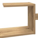vidaXL Étagère murale chêne artisanal 104x15x49 cm bois d'ingénierie