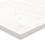 vidaXL Dessus de bureau blanc 100x50x2 5 cm bois massif de pin