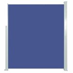 vidaXL Auvent latéral rétractable 140 x 300 cm Bleu