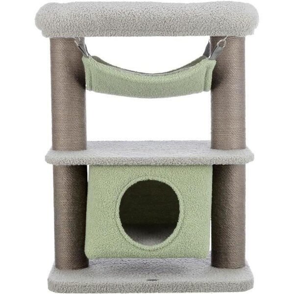 Arbre à chat TRIXIE Lunito - 71 cm - Gris et menthe