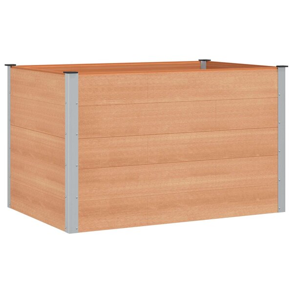 vidaXL Jardinière surélevée Marron 150 x 100 x 91 cm