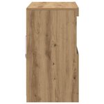 vidaXL Buffet Marron 81 x 37 x 67 cm Bois d'ingénierie